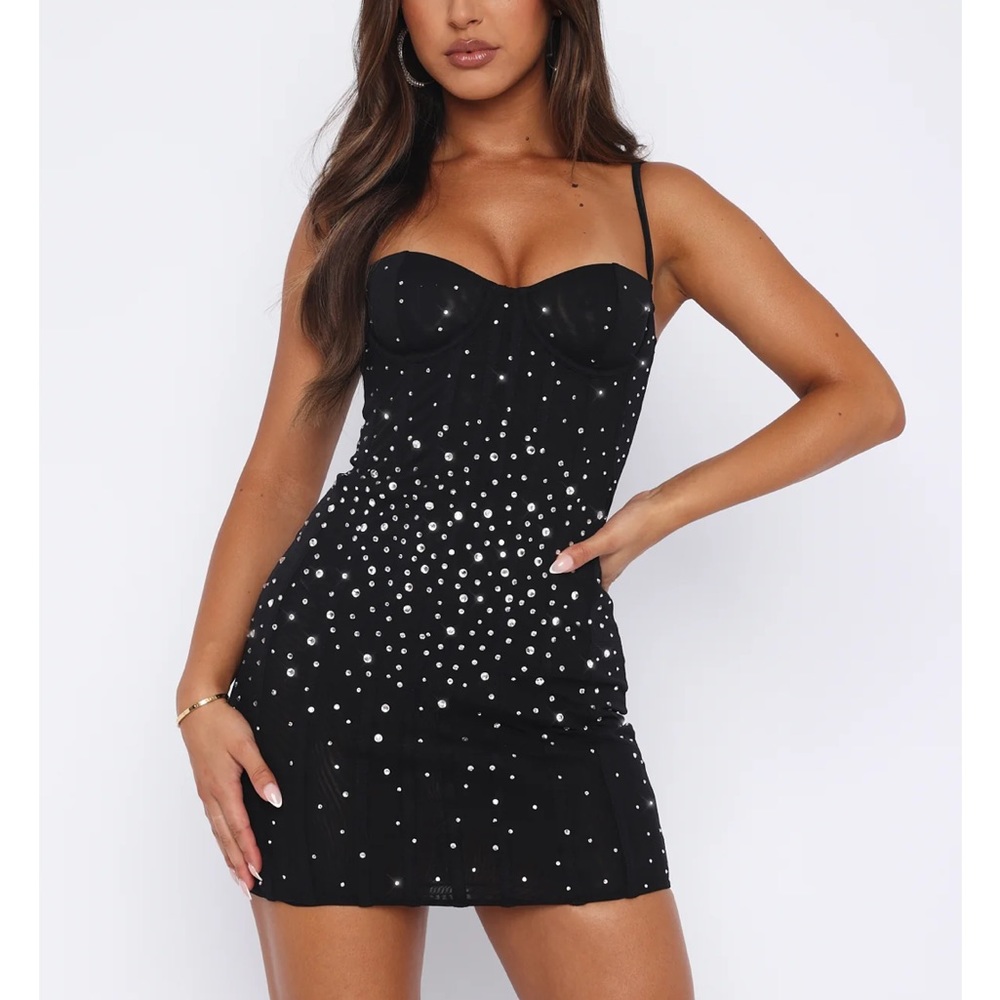 White Fox Mini Dress